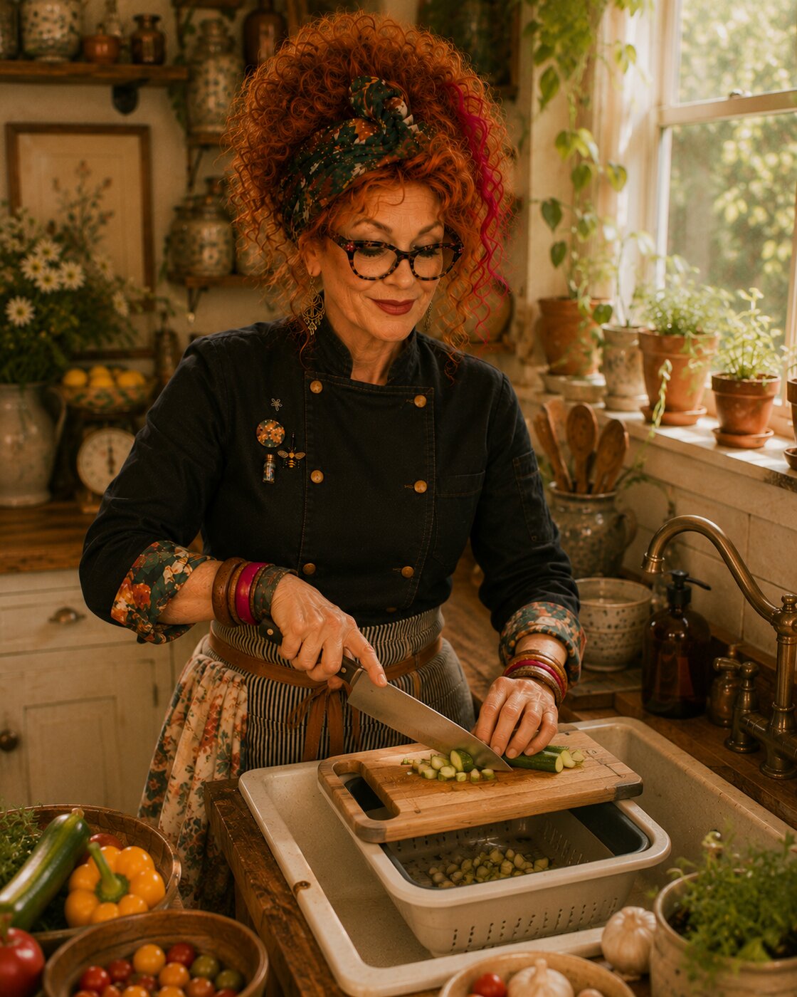 Winnie Hollowell narrating Sheet-Pan Salmon and Vegetables (One Pan, Staggered Roast)